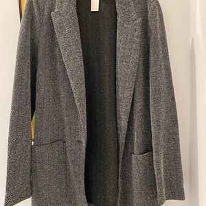 Houndstooth blazer / sweater